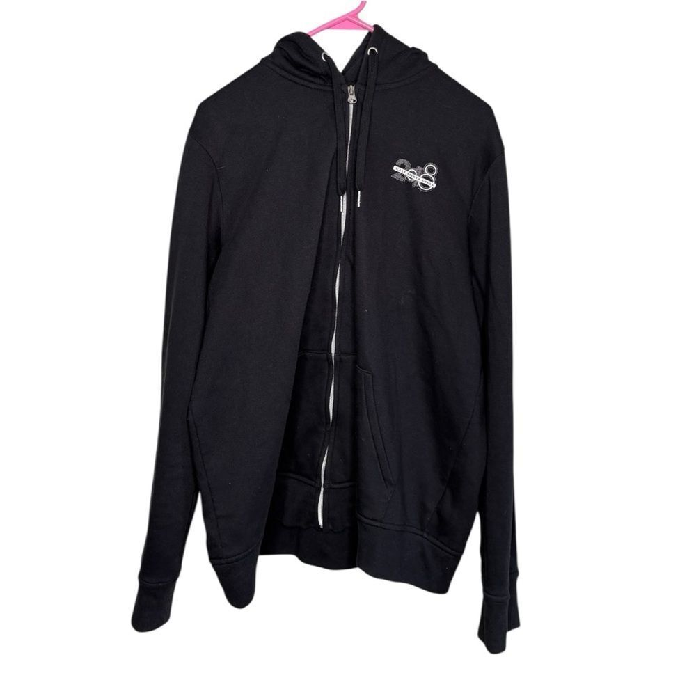 Walt Disney World Park 2018 Black Zip-up Hoodie, Licensed, Size XL Women's